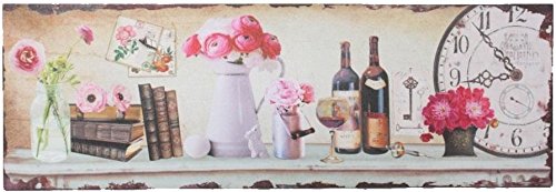 Cadre toile romantique pour salon chaleureux au style retro M2