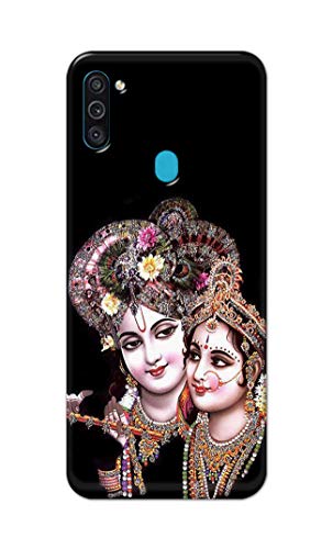 Image of PRINTFIDAA� Printed Hard Back Cover Case for Samsung Galaxy M11 | Samsung Galaxy A11 Back Cover (Radha Krishna) -2808