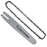 Yutacorex 14inch Chainsaw Guide Bar and Chain Combo,Replacement Accessories Fits stihl MSA 220 C-B,MS 194,MS 211,MS 211 C-BE,MS 151 T C-E,MS 194 C-E,MSE 170 C-B.MSE 210 C-B,3005 000 4809,3/8,050,50DL