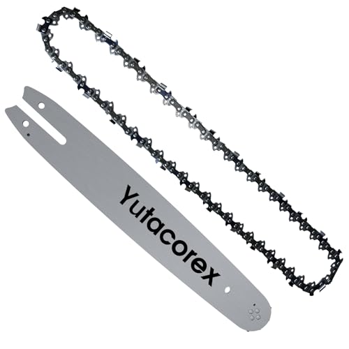 Yutacorex 14inch Chainsaw Guide Bar and Chain Combo,Replacement Accessories Fits stihl MSA 220 C-B,MS 194,MS 211,MS 211 C-BE,MS 151 T C-E,MS 194 C-E,MSE 170 C-B.MSE 210 C-B,3005 000 4809,3/8,050,50DL