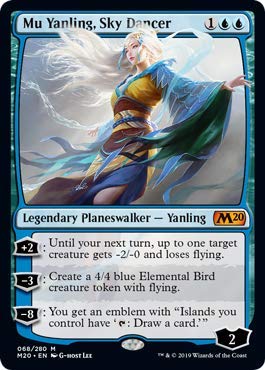 Magic: The Gathering - Mu Yanling, Sky Dancer - Core Set 2020