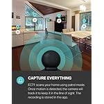 Kasa Smart Indoor Pan-Tilt Home Security Camera, 1080p HD Dog Camera w/Night Vision, Motion Detection for Baby & Pet Monitor, Cloud & SD Card Storage, Works w/ Alexa & Google Home, 2.4G WiFi (EC71) - Image 3