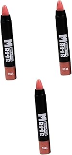 FRCOLOR 3Pcs Senhoras Ternos Batom Líquido Batom Líquido Fosco Batom Fosco Para Escura Batom Fosco Para Mulheres Batom Cremoso Batom De Longa Duração Feminino Conjunto De Batom Fosco