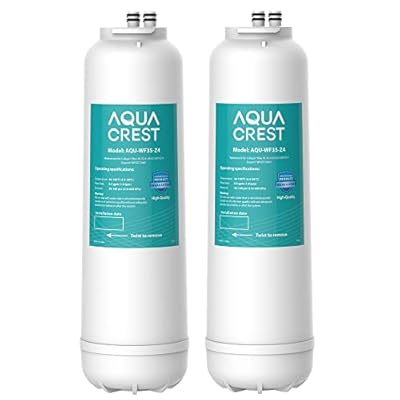 AQUA CREST RC 4 EZ-Change Premium Water Filter Replacement, Replacement for Culligan® RC-EZ-4, IC-EZ-4, US-EZ-4, RC-EZ-3, DuPont® WFQTC30001, WFQTC70001, 2K Gallons (Pack of 2)