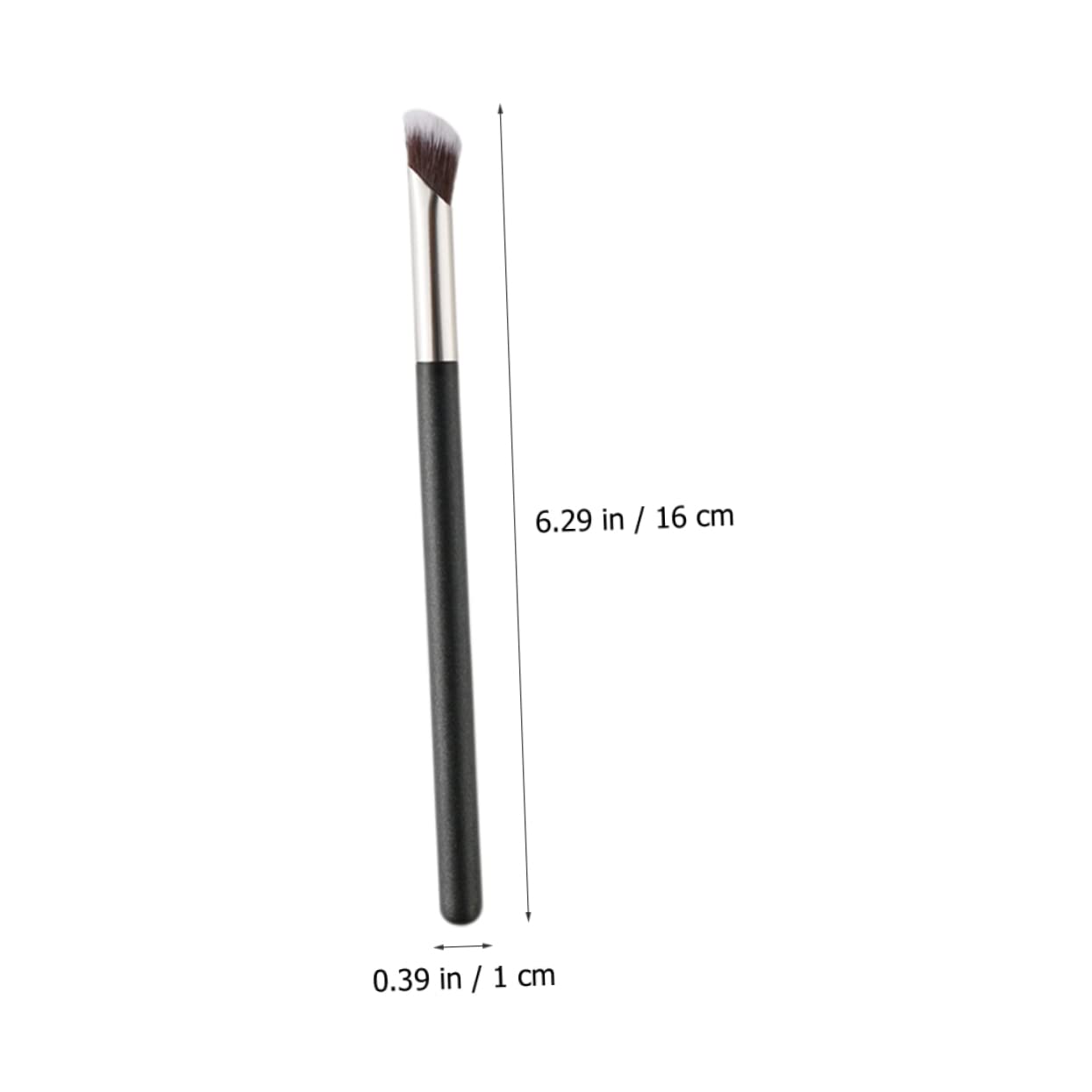 MERRYHAPY 5pcs Professional Makeup Angled Concealer Brush Flat Concealer Brush under Eye Eye Makeup