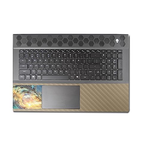 Image of MightySkins Carbon Fiber Skin Compatible with Alienware M18 R1 (2023) Full Wrap Kit - in The Tube | Protective, Durable Textured Carbon Fiber Finish | Easy to Apply & Change Styles | Made in The USA
