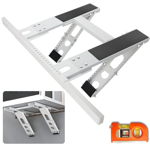 Universal Window Air Conditioner Support Bracket, No Drilling Heavy-Duty AC