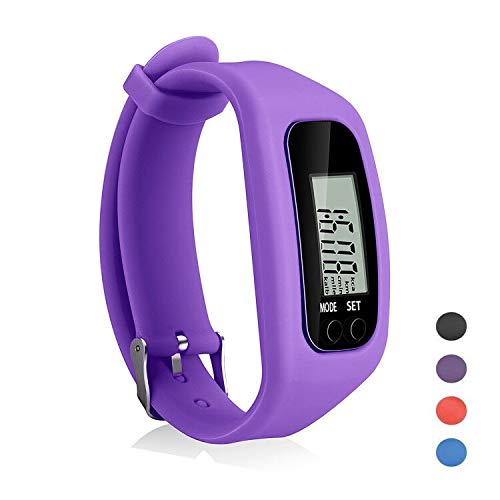 Coch Fitness Tracker Watch, Simply Operation Walking Running Pedometer with Calorie Burning