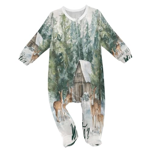 Baby One-Piece Footies Baseball Cute Basset Hound Dogs Sleeper Pjs Footed Bodysuit Rompers Zipper for Boys Girls 3M