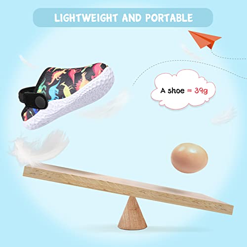 Fires Kids Clogs Toddler Garden Clogs For Boys And Girls Non-Slip Breathable Cute Beach Slippers Lightweight Quick Dry Sandals Slides Indoor Outdoor Moredinosaur 12-12.5 Little Kid #TOP5