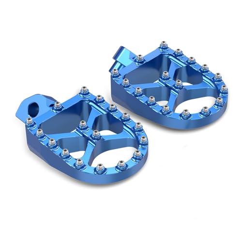 Repose-Pieds pour DR 650 S/SE Larges pour l'Aventure et le Voyage Off-Road