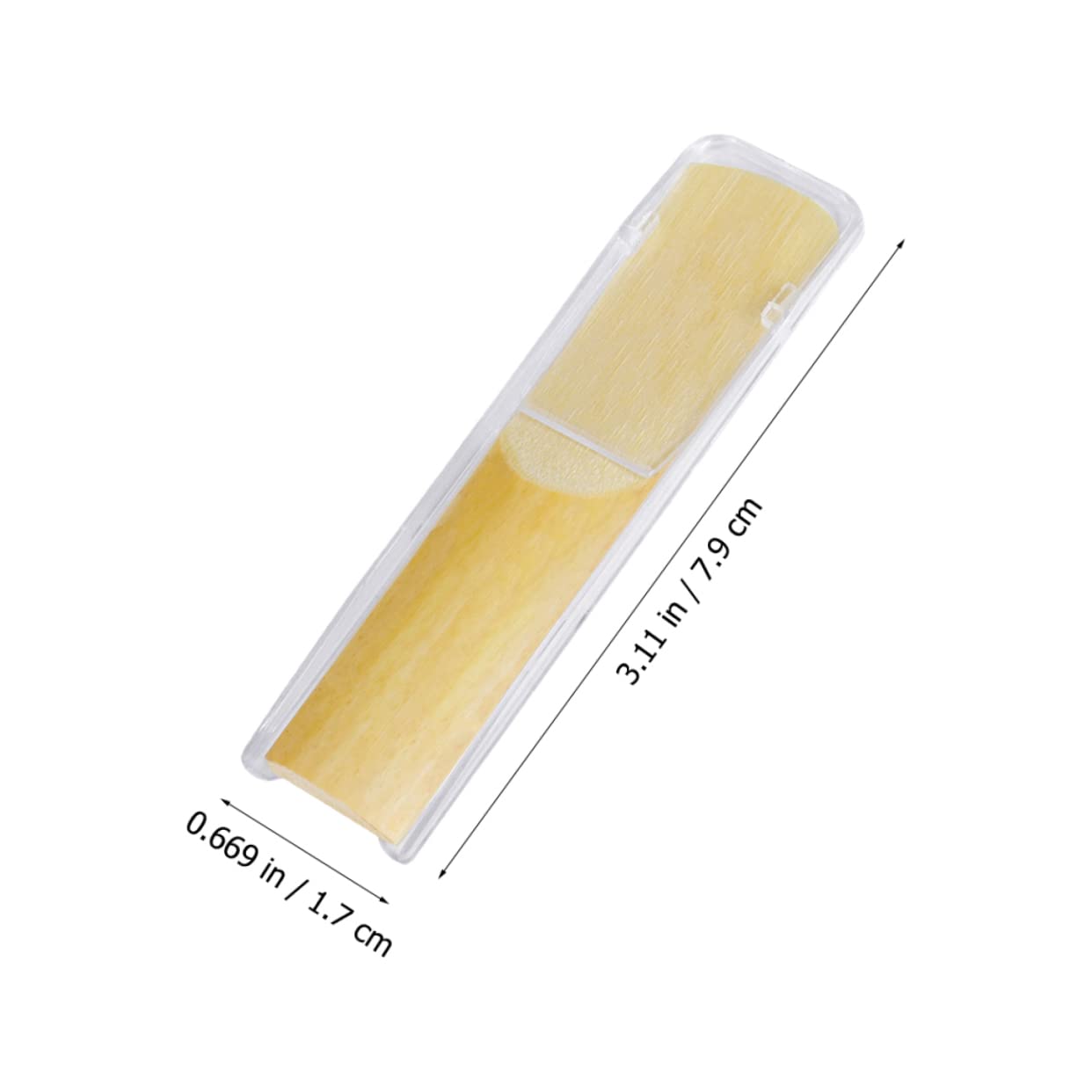 HEMOTON Set of 10 Tenor Sax Replacements 2.5 Strength Handmade Sturdy Saxophone Supplies