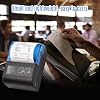 Thermal Printer, Mini Thermal Receipt Printers, Portable USB Receipt Bill Ticket Printer with 58mm Print Paper Roll, Fit for Android for Win, Receipt Printer for Retail Sale Stores Restaurant