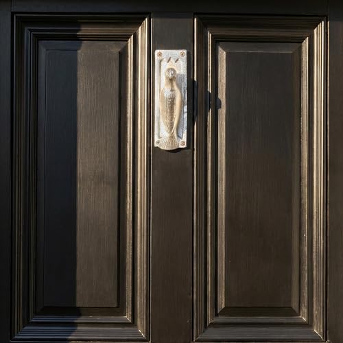 Creative Co-Op Cast Metal Bird Shaped Door Knocker, Nickel Finish by Creative Co-Op - Used condition - Image 5