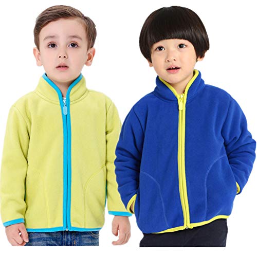 Image of Mud Kingdom Unisex Kids Fleece Jacket Printing Zip Up