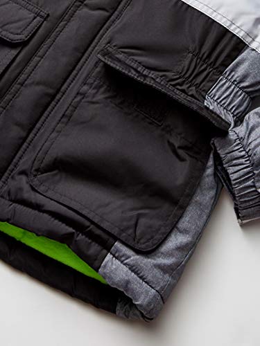 Image of Osh Kosh Boys' Classic Heavyweight Colorblock Puffer Coat