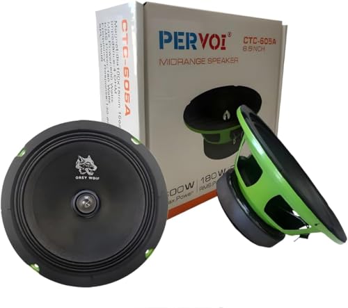 Coppia Midrange Speaker 16 Cm Max Power 600 Watt medio basso woofer alta efficienza