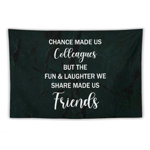 Tapiz para colgar en la pared de 60x90, el regalo ideal de despedida para un colega especial