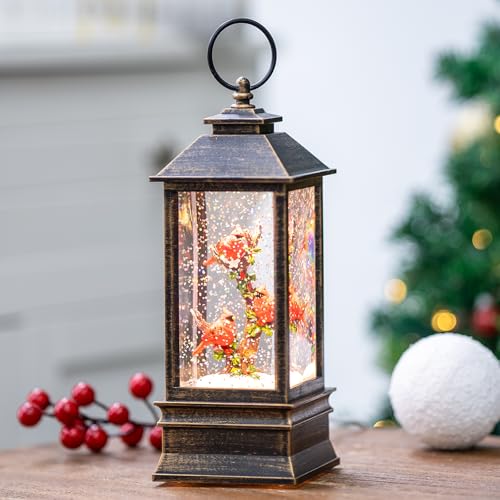 Regalos de decoración navideña con linterna musical para niños y amigos 7