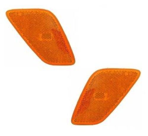 Bundle For 97-06 Jeep Wrangler Signal Side Marker Light Set=Lh+Rh CH2551120 CH2550120