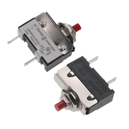 Molinillo y licuadora protegidos con disyuntor térmico 125/250 V CA 7A 2
