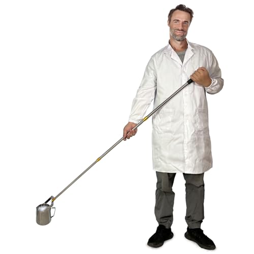 Telescopic Stainless Steel Water Sampler – 500ml Pendulum Beaker Sampler – Water Sampler with Swivel & Fixed!