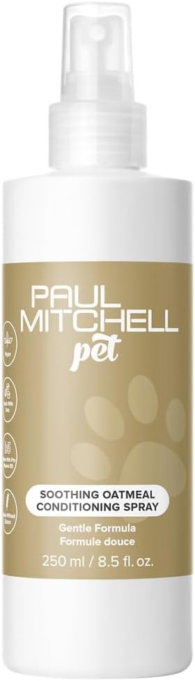 Soothing Oatmeal Conditioning Spray, Gentle Formula, Grooming Spray for Dogs, 8.5 fl. oz