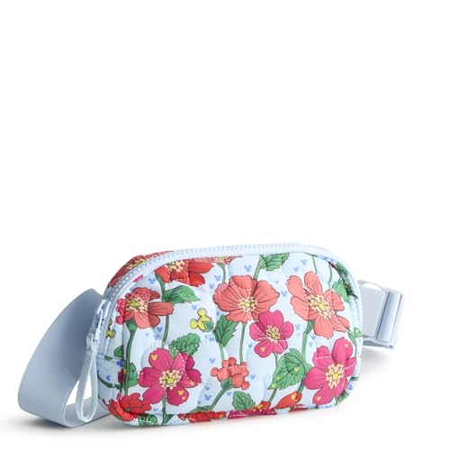 Vera Bradley Womens Disney Featherweight Woodward Small Belt Bag Mickey Meadow One Size