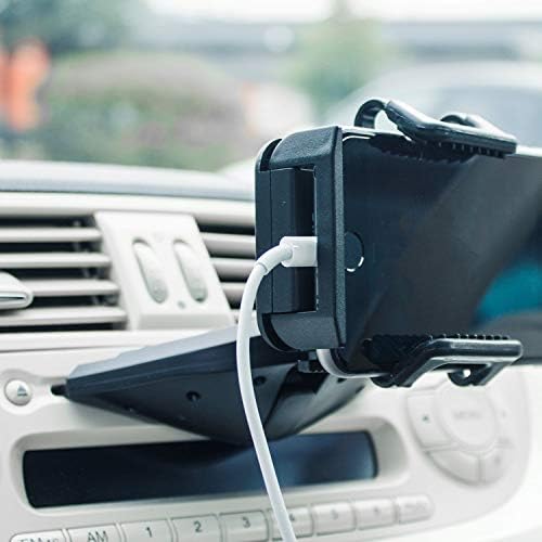Olixar CD Slot Phone Holder - Car Phone Mount - Adjustable Premium Cradle with 360 Degree Rotation - Universal Fit for all iPhone, Samsung Galaxy and More