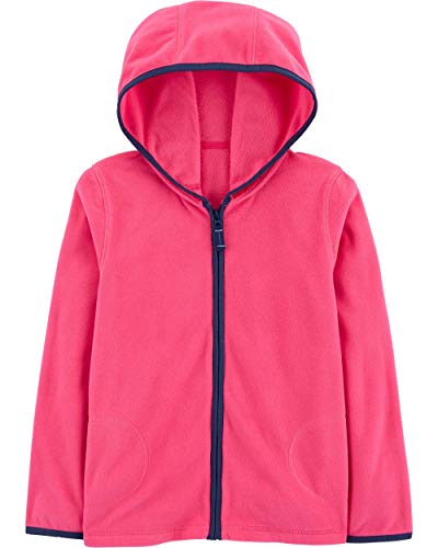 Gilet polaire zippé Carter's fille avec capuche thermique et douce