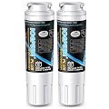 ICEPURE PLUS NSF/ANSI 53 Certified UKF8001 Refrigerator Water Filter Compatible with Maytag UKF8001, UKF8001AXX, UKF8001P, Whirlpool 4396395, 469006, EDR4RXD1, EveryDrop Filter 4, 2PACK