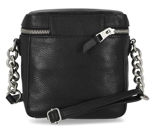 Harley-Davidson Women's Bar & Shield Chain Leather Crossbody Purse - Black3