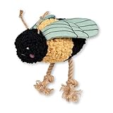 Fringe Studio MS MRS. BEE Mixed Material Dog Toy, Exclusive Artwork by Madison...