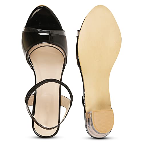 Image of Smart & Sleek Women Casual Block Heel Sandals