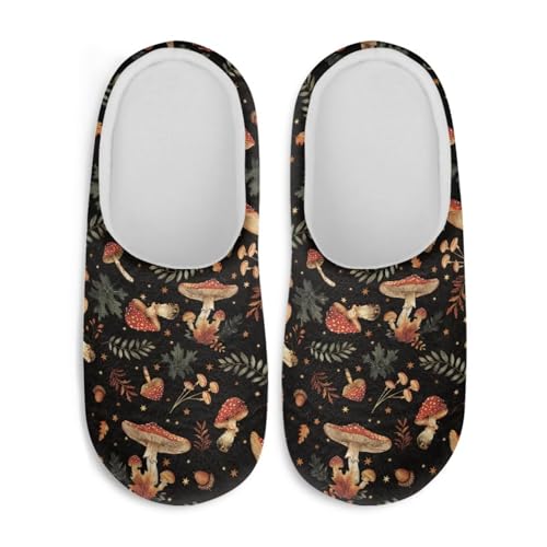 Womens Fuzzy Slipper Winter Plush Warm Slip-on Home Slippers Flats Cozy Indoor Outdoor House Shoes