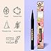 Winky Lux Meowza Liquid Eyeliner - Long-Lasting Black Eyeliner, Eyeliner Liquid Liner Black, 0.16 oz
