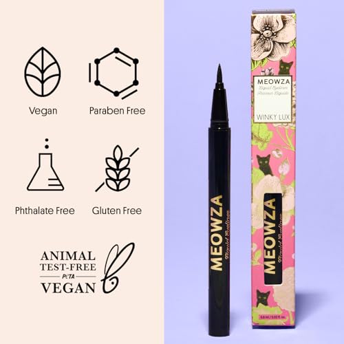 Delineador Líquido Winky Lux Meowza Negro miniatura 6