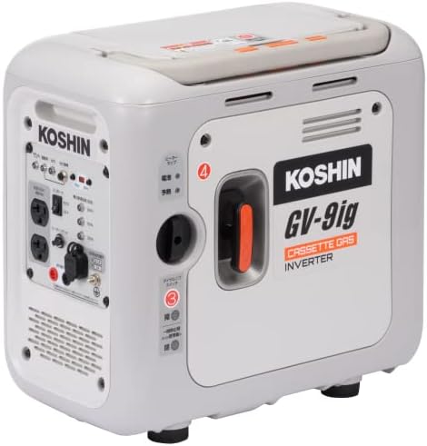 Amazon.co.jp: 工進(KOSHIN) インバーター 正弦波 発電機 (定格出力0.9 