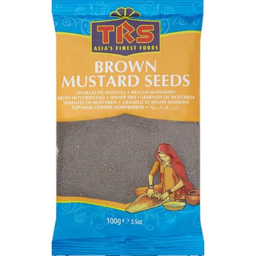 TRS, Semillas de mostaza marrón, (1 X 100 GR)