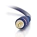 C2G Legrand Velocity S/PDIF Cable, Blue Digital Audio Coax Cable, 3 Foot Digital Audio Cable to Use As Home Theater Coaxial Cable, 1 Count, C2G 29114