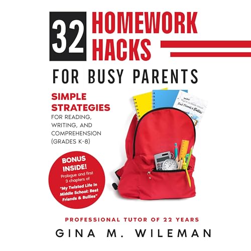 Page de couverture de 32 Homework Hacks for Busy Parents