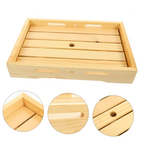 Plato de sushi de madera estilo japonés miniatura 6