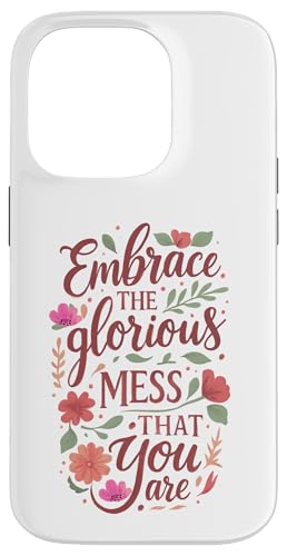 Boho Floral Embrace Glorious Mess CXs[Vp X}zP[X iPhone 14 Pro p