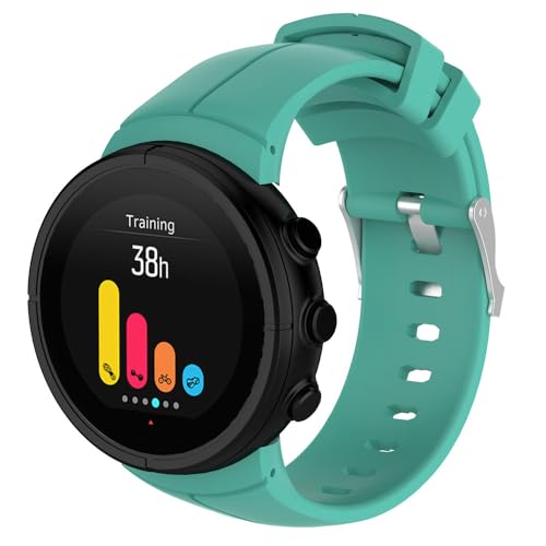 Yoktburu Correa para Suunto Spartan Ultra, Suave Silicona Correas de Reloj Deporte Pulsera Compatible con Suunto Spartan Ultra Smartwatch (teal)