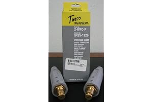 TWECO Male Welding Lead Cable Connectors Kit