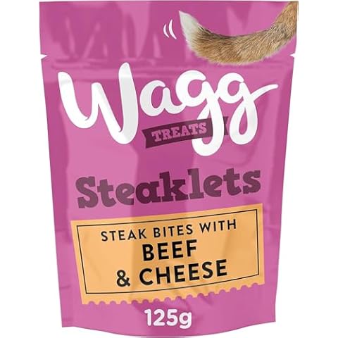 Wagg Steaklets Beef & Cheese Dog Treats Cover