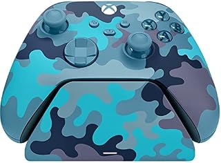Razer Universal Quick Charging Stand for Xbox Series X|S: Magnetic Secure Charging - Perfectly Matches Xbox Wireless Controllers - USB Powered - Mineral Camo (Controller Sold Separately)