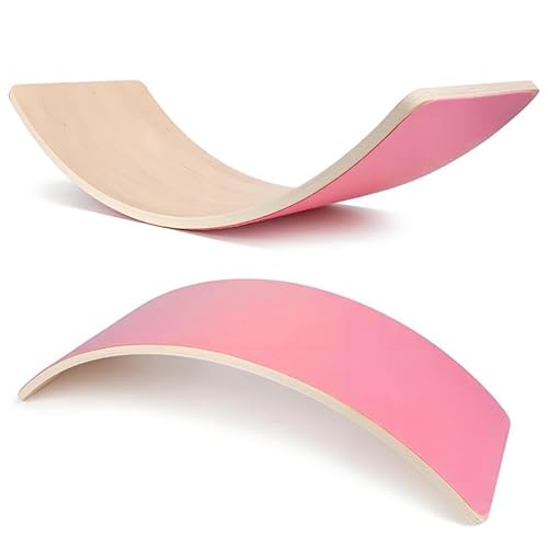 Lifetips バランスボード 木製 おもちゃ 子供 大人 男の子 女の子 子供用 大人用 体幹 トレーニング アスレチック 軽量 大人 室内遊び こども バランス ボード 小学生 遊具 フィットネス ヨガ ボード子供用 フィットヨガボード 幼児用 スポ