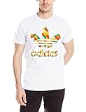 adidas Originals Men's Geometric Trefoil Graphic Tee