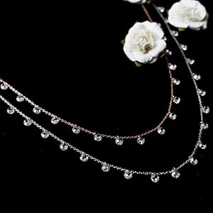 GIVA 925 Sterling Silver Rose Gold Layered Queens Necklace | Gifts for Girlfriend, Gifts for Women and Girls |With Certificate of Authenticity and 925 Stamp | 6 Month Warranty* 4 41wswyHiBGL. SL500 . SS300